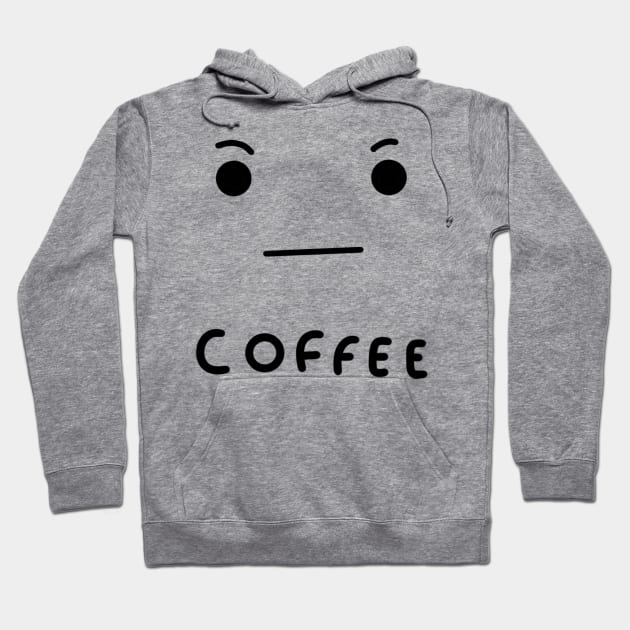 Coffee Face Hoodie by CAFFEIN